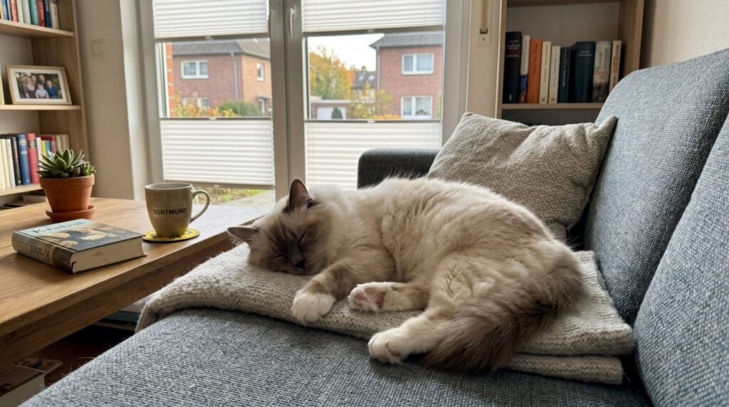 Oft uebersehen aber fuer Anfaenger ein Traum Die Heilige Birma vereint die Schoenheit einer Langhaarkatze mit dem pflegeleichten Fell einer Halblanghaarkatze