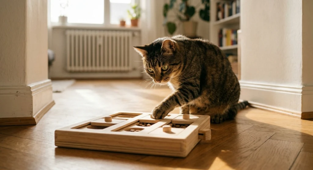 katzenverhalten spielzeug
